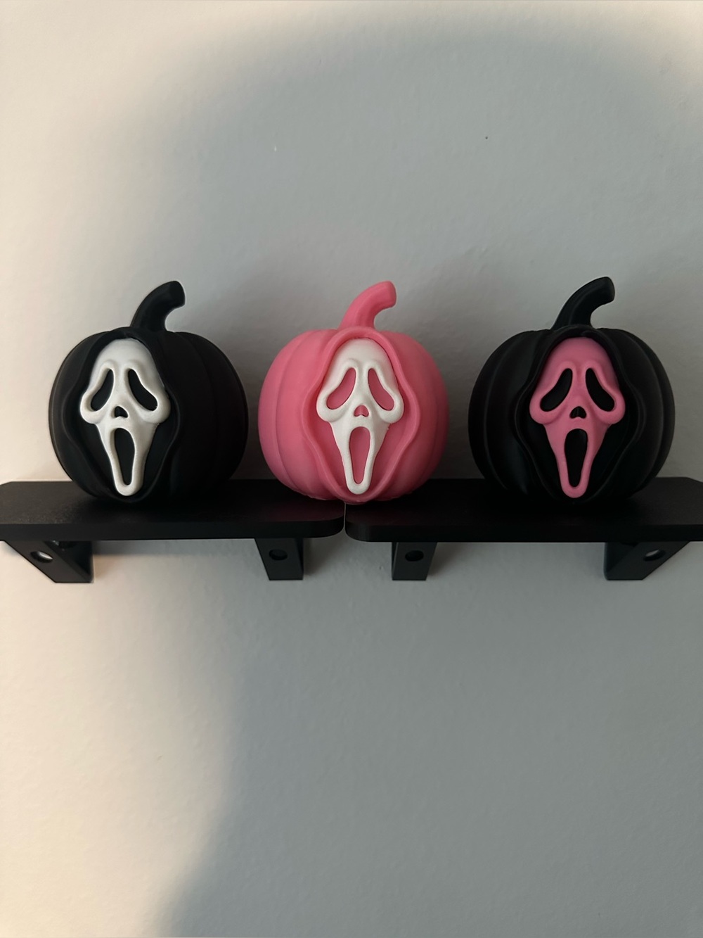 Ghost face pumpkin 3 Pack!